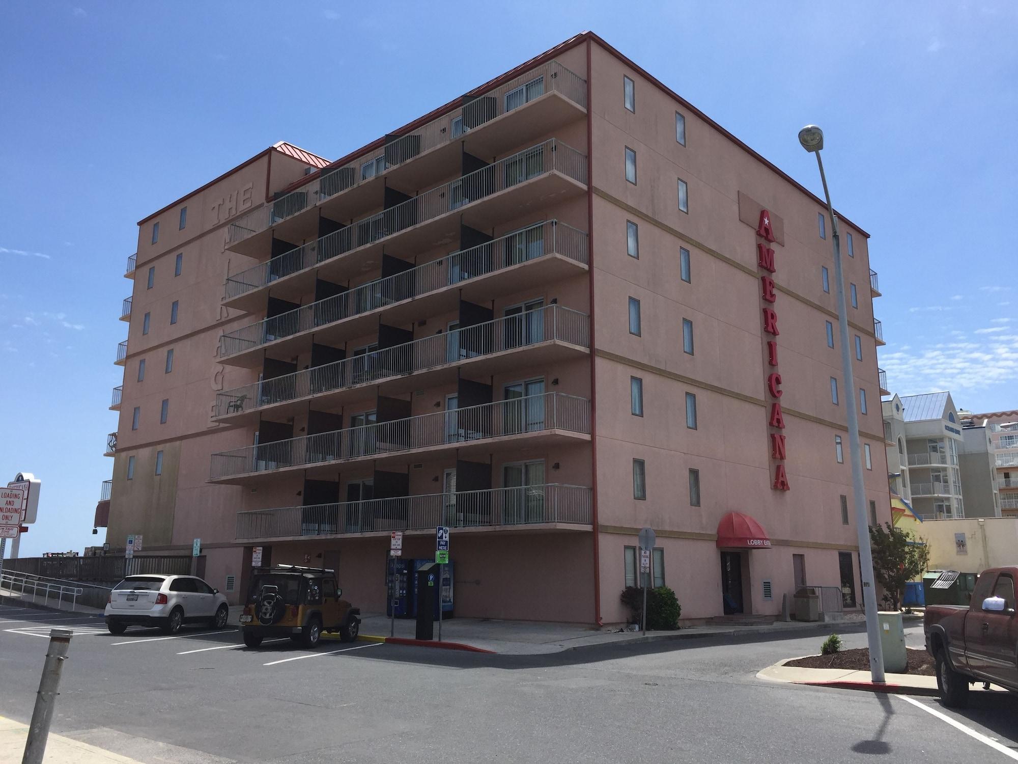 Americana Hotel Boardwalk Ocean Stadt Exterior foto